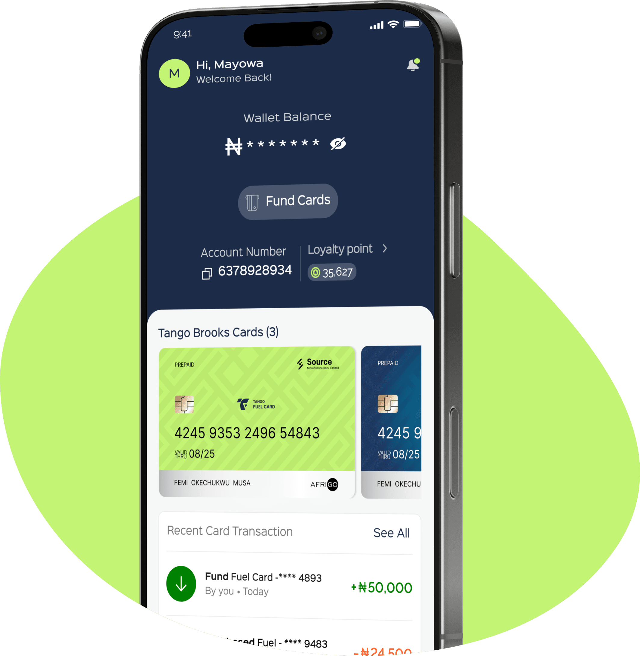 Mobile App Screenshot